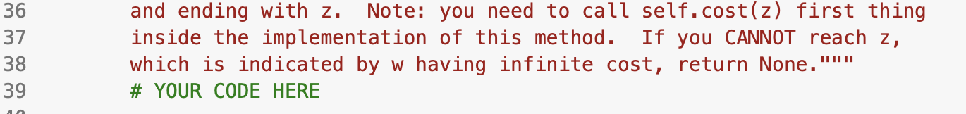 Solved Do all the coding in Python where it say "Your Code | Chegg.com