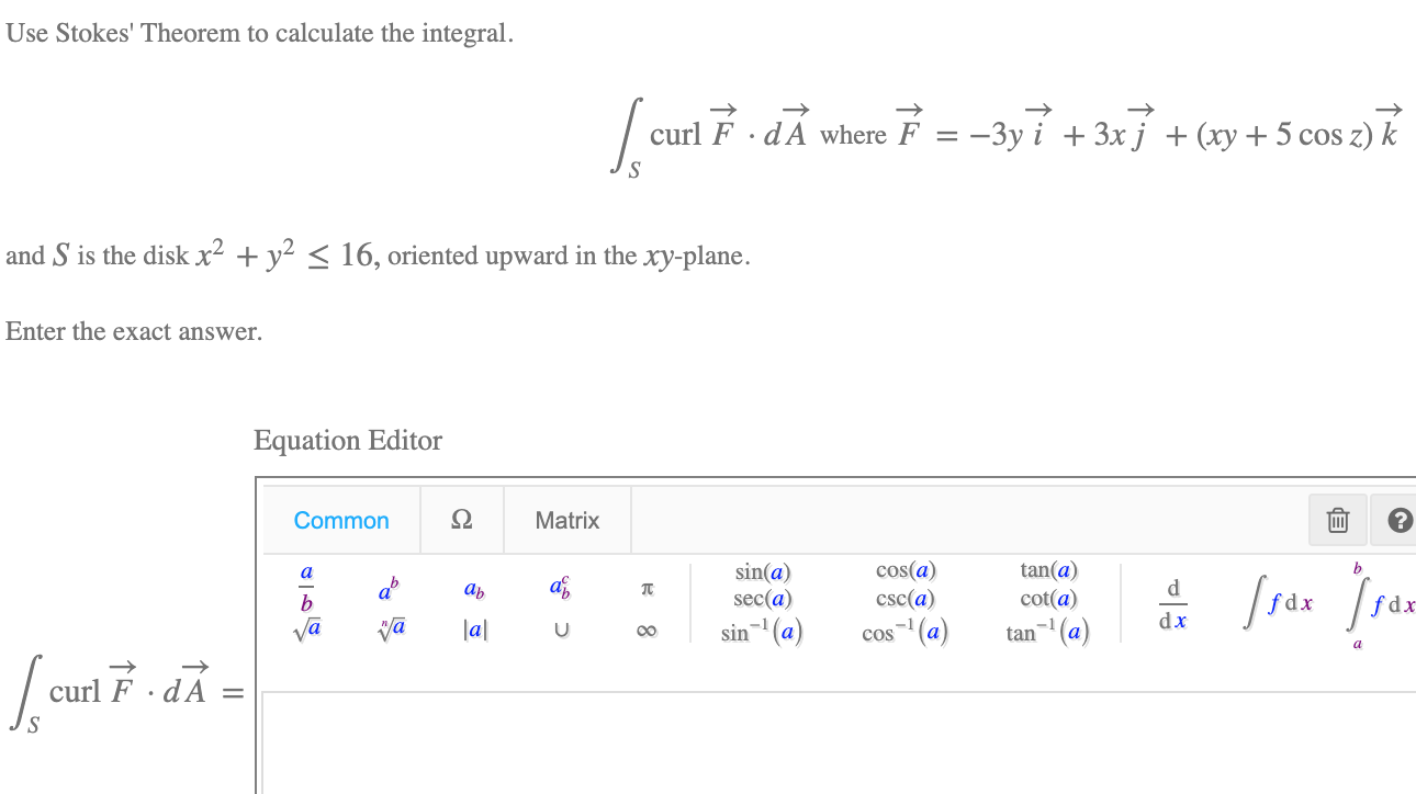 Solved Let F 8y 7 8x And Let C Be The Unit Circle In Chegg Com