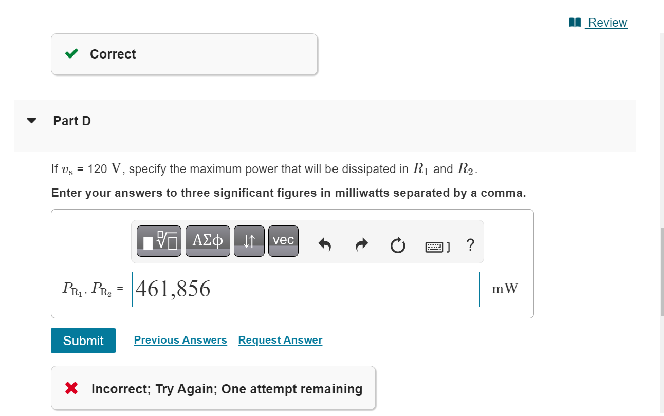 Solved A voltage divider like that in (Figure 1) is to be | Chegg.com