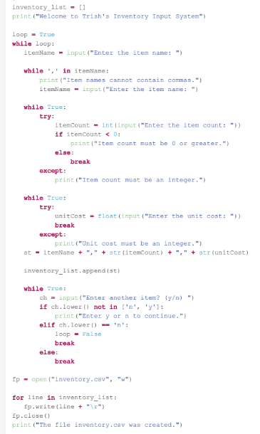 Solved | In this problem, we redesign the inventory program | Chegg.com