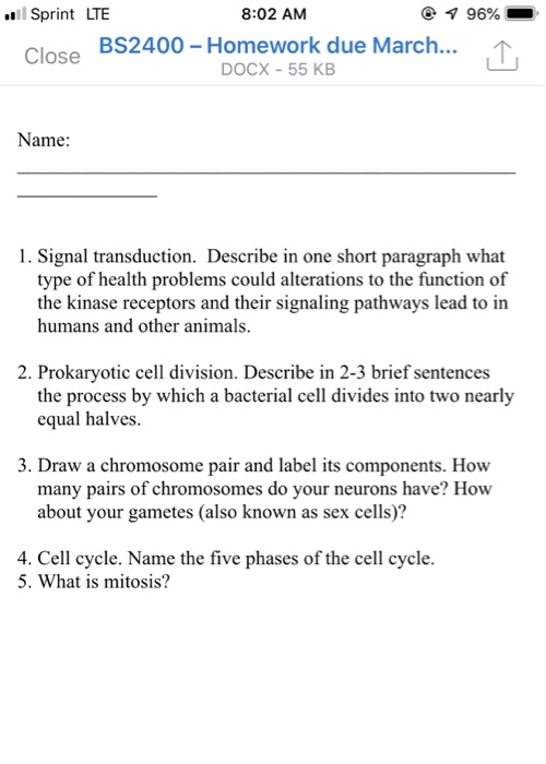 Solved need answers for all questions | Chegg.com