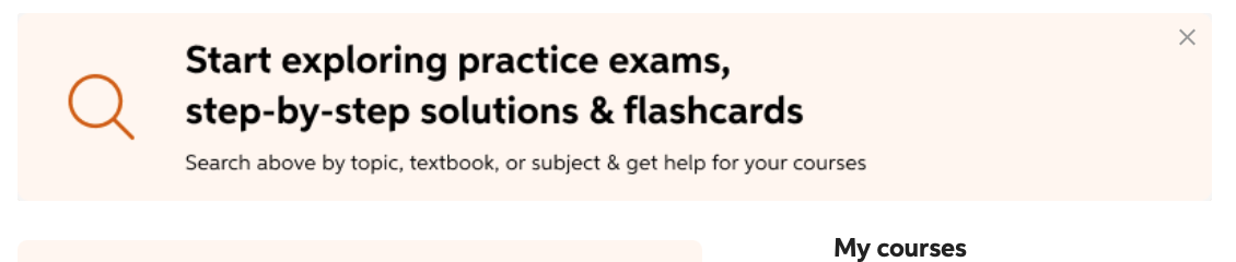 Solved Start exploring practice exams, step-by-step | Chegg.com