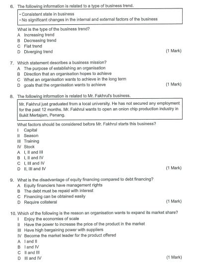 Solved This question paper consists of TWO (2) sections. | Chegg.com