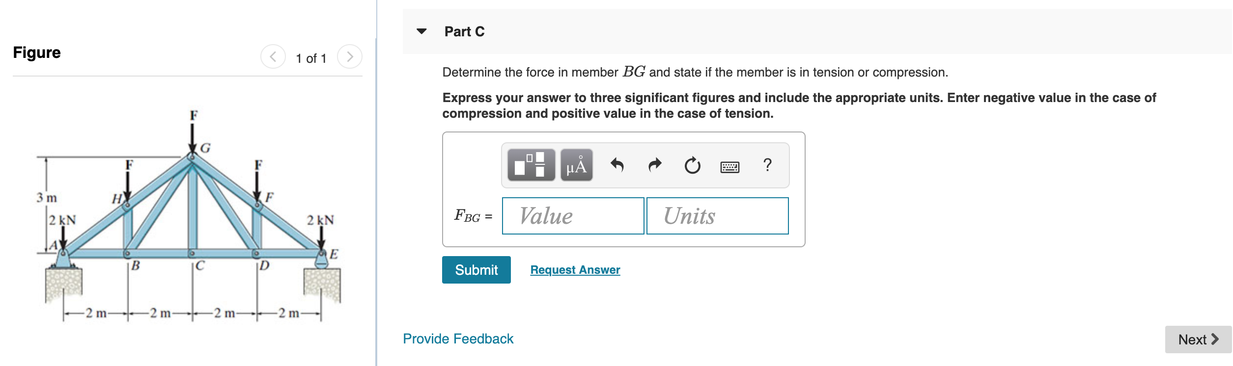 Solved The Howe truss is subjected to the loading shown in | Chegg.com