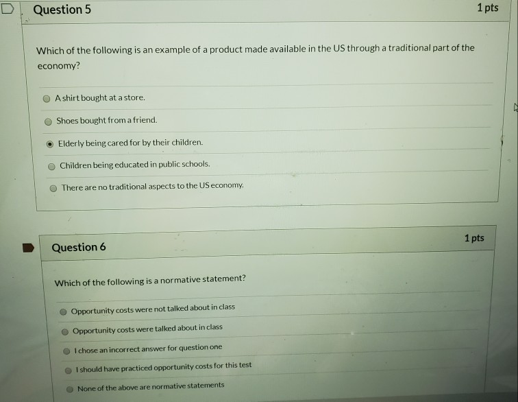 Solved D . Question 1 Which Of The Following Has Been | Chegg.com