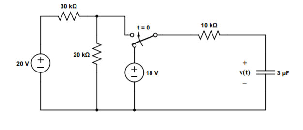 Solved Consider the circuit diagram below; assume the switch | Chegg.com