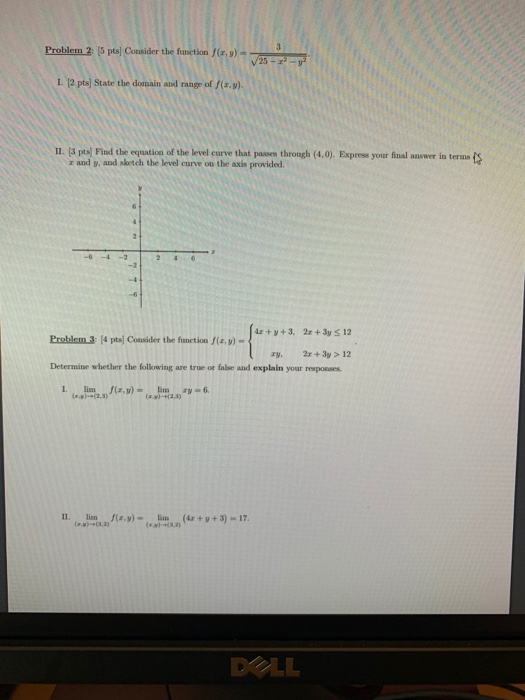 Solved Problem 2: 5 pts) Consider the function Jx, I. 12 | Chegg.com