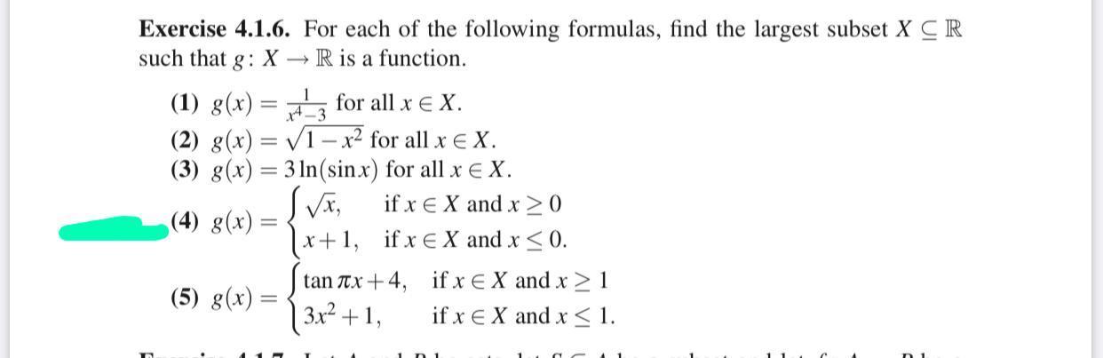 Solved Exercise 4 1 6 For Each Of The Following Formulas Chegg Com