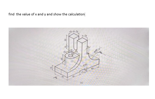 Solved find the value of x and y and show the calculation 30 | Chegg.com