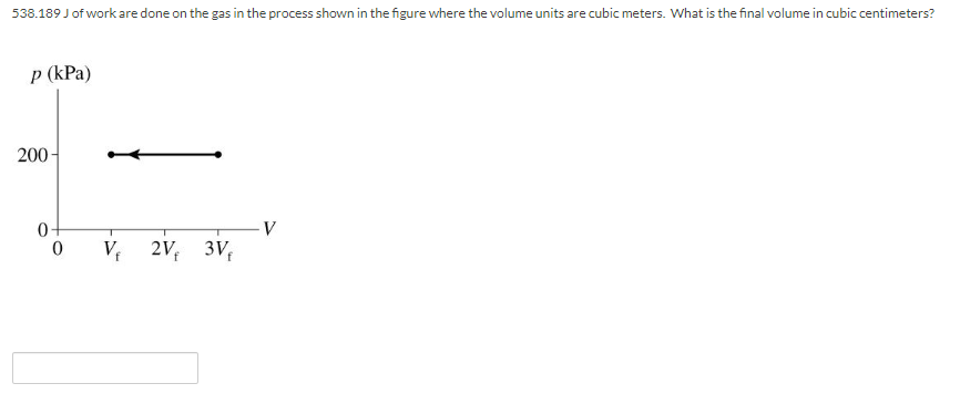 Solved 538.189 J of work are done on the gas in the process | Chegg.com