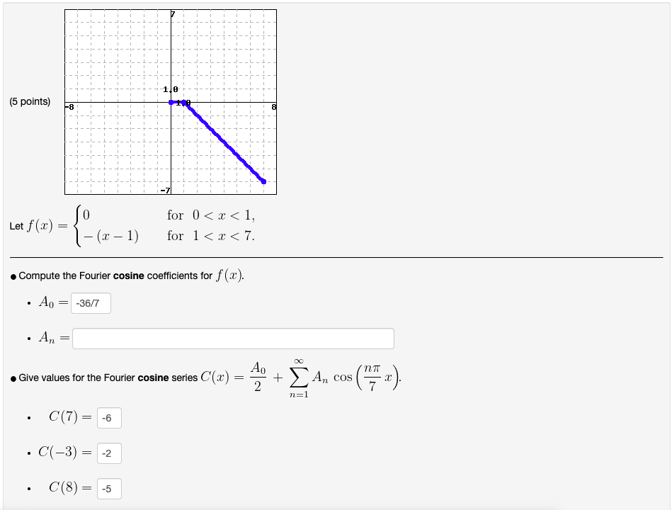 Solved 10 5 Points 8 8 Let F X {0 1 0 X 1 For 0