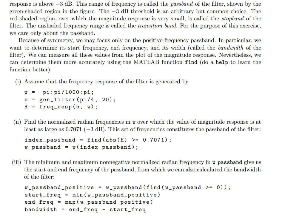 ***MATLAB CODE: ALL PARTS ARE RELATED AND THE CODE IS | Chegg.com