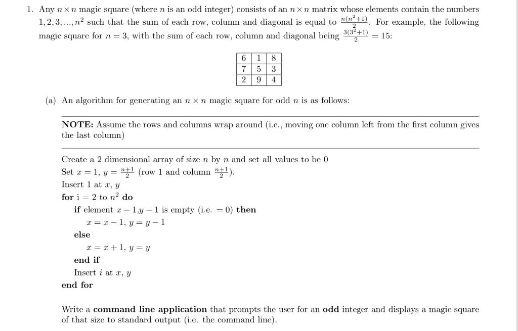 Solved Note : it must be in JAVA and use the pseudocode that | Chegg.com
