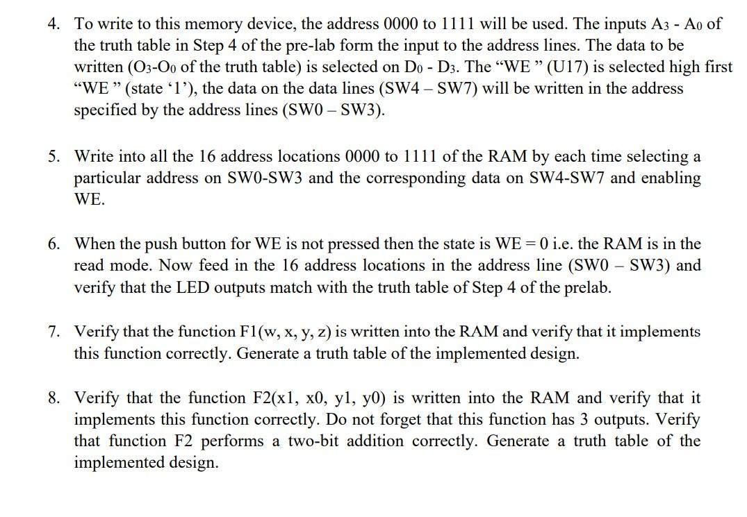 Solved Procedure: 1. Using Xilinx's Vivado and Verilog s, | Chegg.com