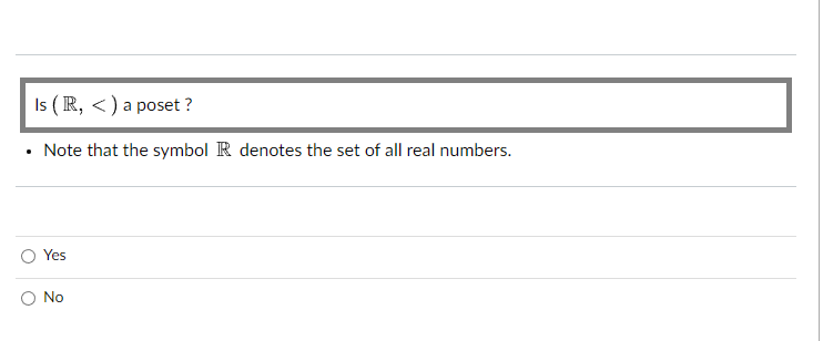 Solved - Note that the symbol R denotes the set of all real | Chegg.com
