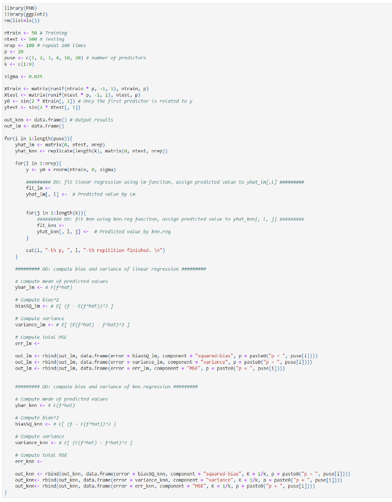 Consider a gound truth model y=sin(2x1). and k=1,…,9 | Chegg.com