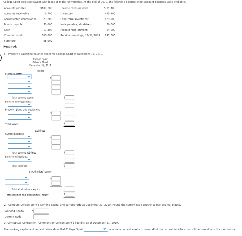 Solved College Spirit sells sportswear with logos of major