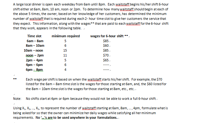 Solved the objective function the constraint for the Chegg