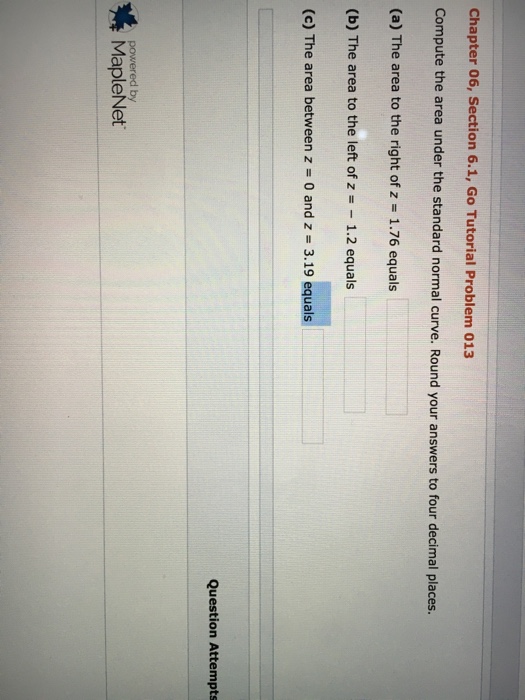 Solved Chapter 06, Section 6.1, Go Tutorial Problem 013 | Chegg.com