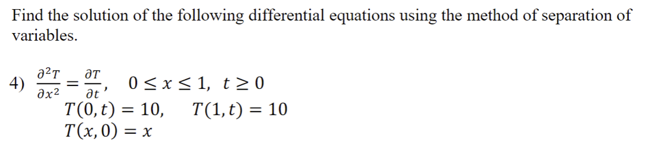 Solved Find The Solution Of The Following Differential | Chegg.com