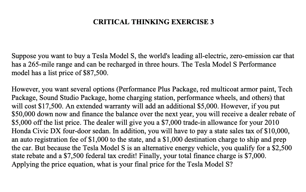 I want to buy best sale a tesla