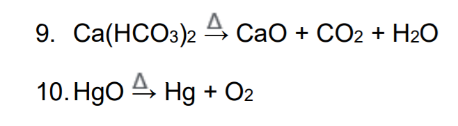 Phản ứng Hóa học của CaO, H2O và CO2