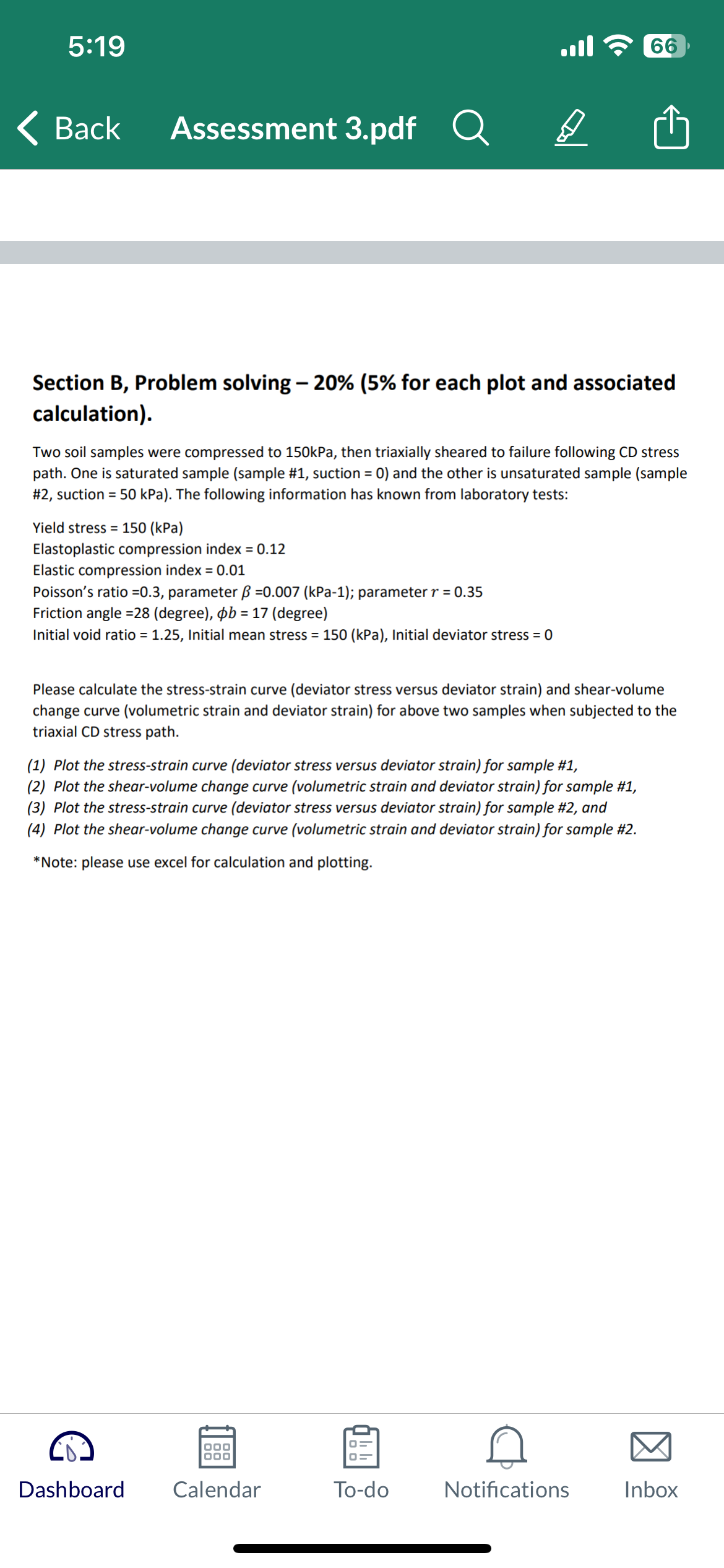 Solved Section B, Problem Solving - 20% ( 5% For Each Plot | Chegg.com