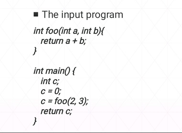 Solved We have to design a grammar for the given program. | Chegg.com