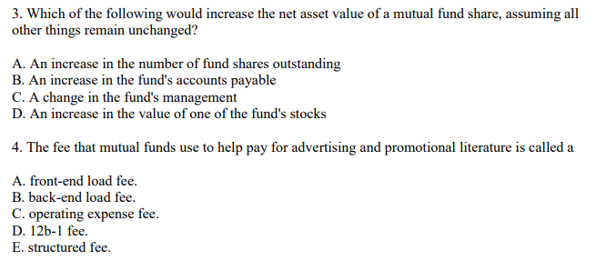 Solved 3. Which of the following would increase the net | Chegg.com