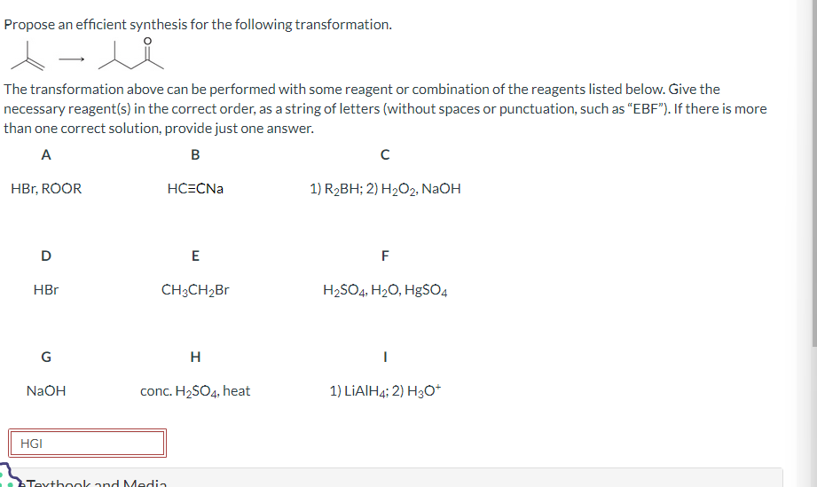 Solved Propose an efficient synthesis for the following | Chegg.com