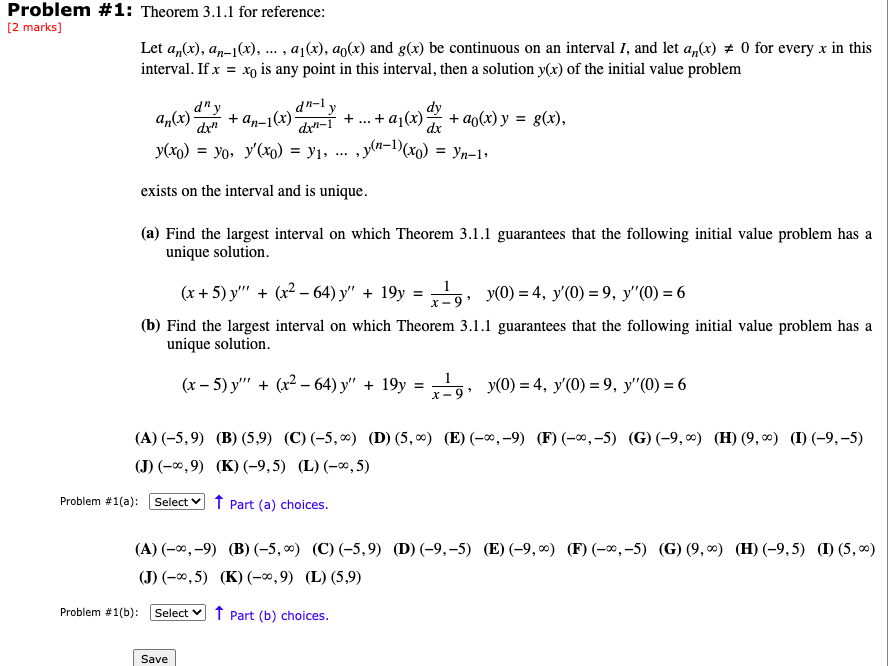 Solved Problem 1 Theorem 3 1 1 For Reference 2 Marks Chegg Com