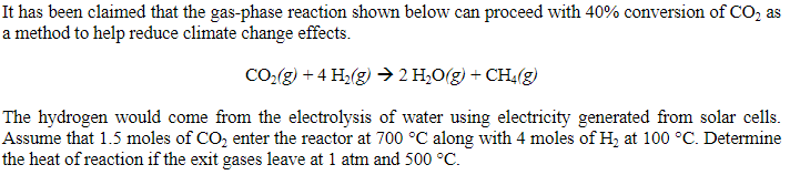 Solved It has been claimed that the gas-phase reaction shown | Chegg.com