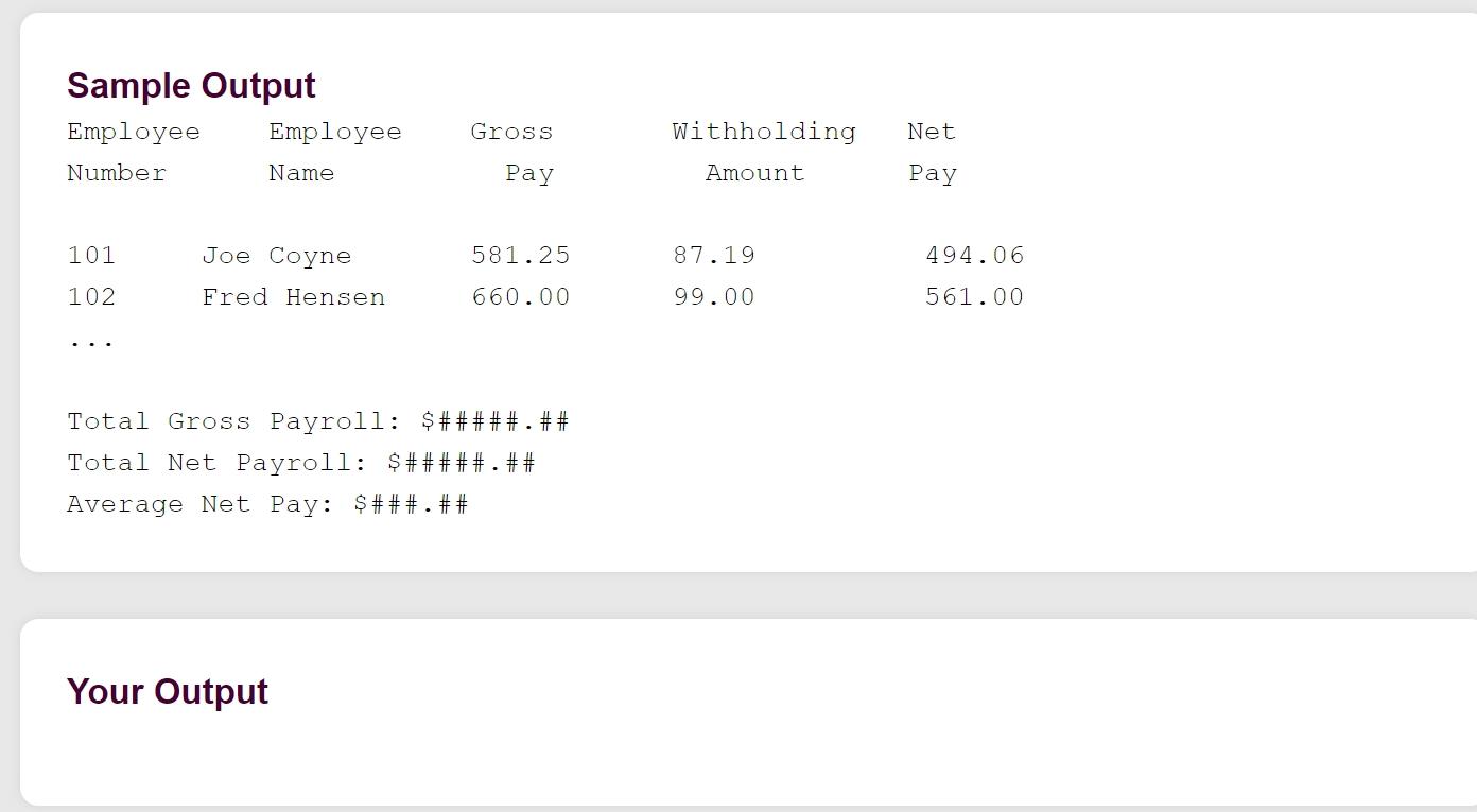 Solved Project 4 Part 2 Student Information: • Name: Section | Chegg.com