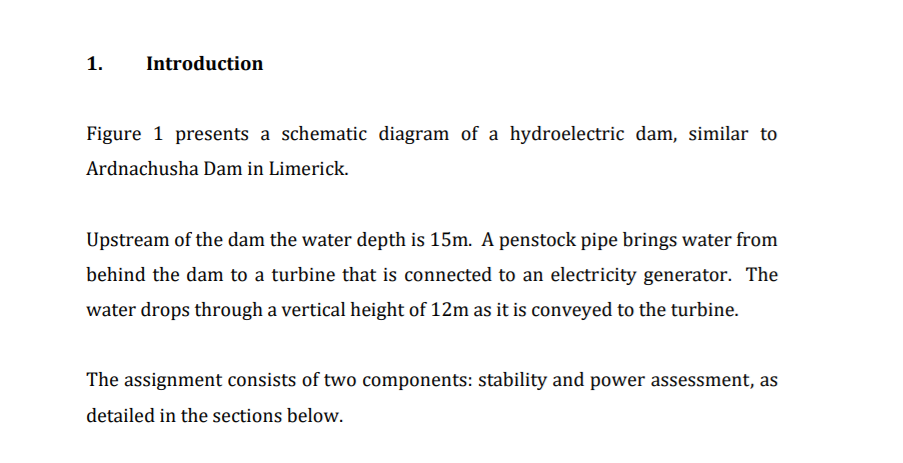 Solved 1. Introduction Figure 1 presents a schematic diagram | Chegg.com