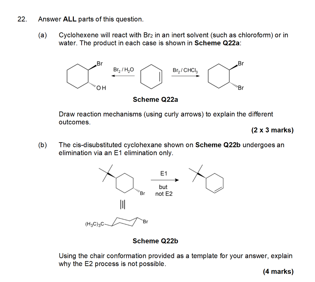 Solved 22. Answer ALL parts of this question. (a) | Chegg.com