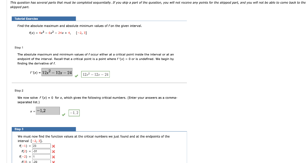 Solved This question has several parts that must be | Chegg.com