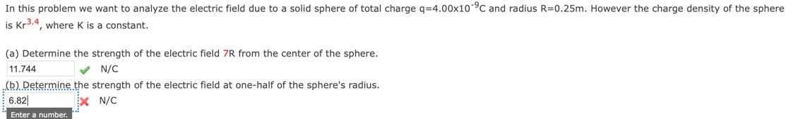 Solved In this problem we want to analyze the electric field | Chegg.com