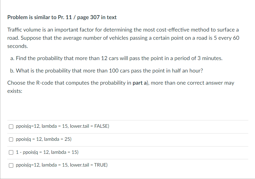 Solved Problem is similar to Pr. 14 / page 239 in text On a | Chegg.com