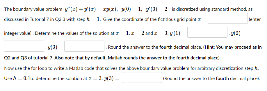 Solved The standard method in tutorial 7 in Q 2,3 is | Chegg.com
