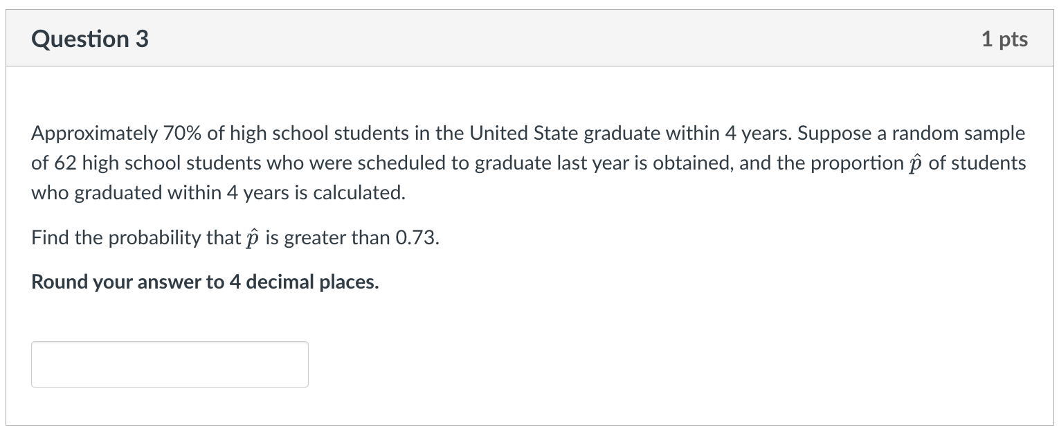 approximately 70 of statistics students do their homework