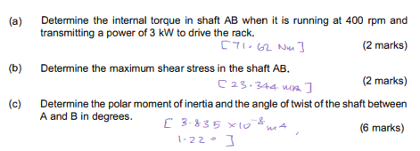 Solved Figure 2.1 shows a motor driving a rack through a | Chegg.com