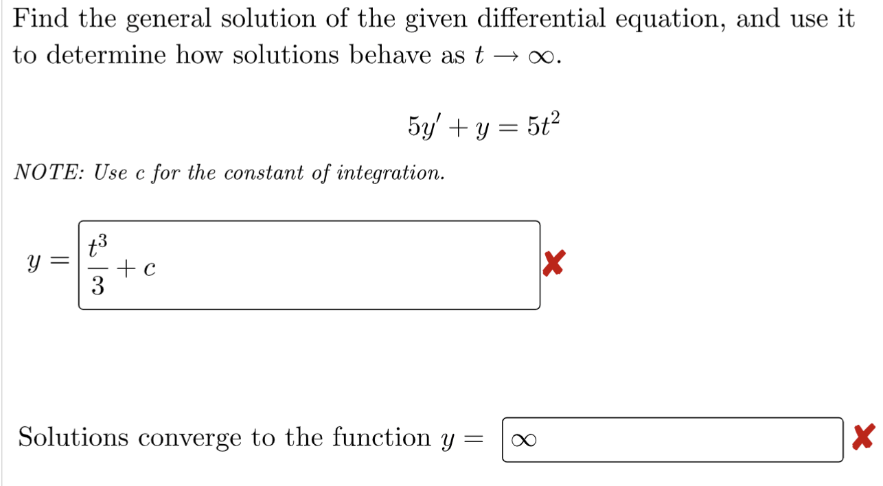 Solved Find the general solution of the given differential | Chegg.com
