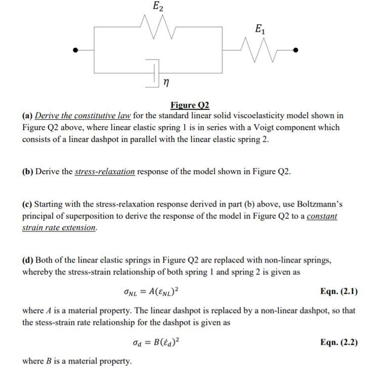 Solved Is It Possible To Get A Solution For Part B,c And D | Chegg.com