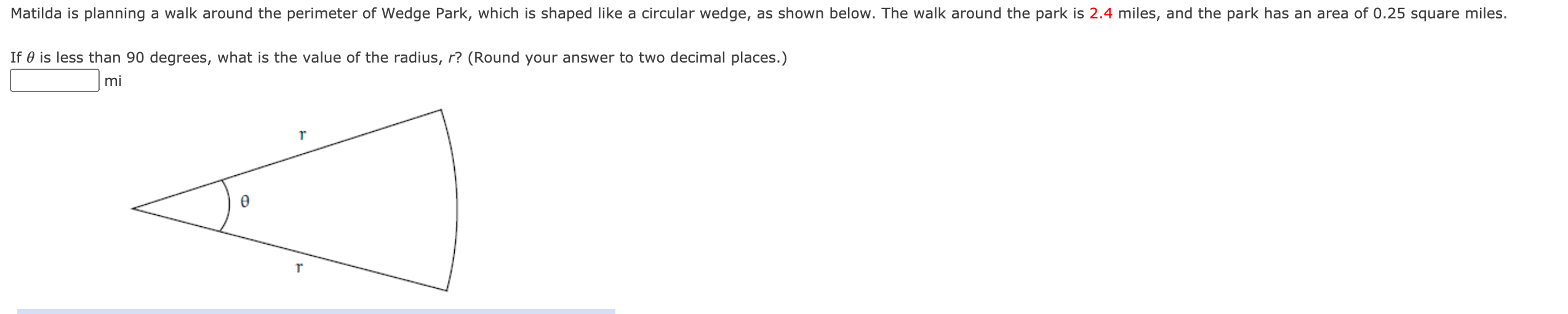 Solved Matilda is planning a walk around the perimeter of | Chegg.com