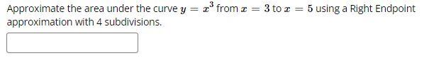 Solved Approximate the area under the curve y=x3 from x=3 to | Chegg.com