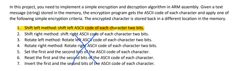 Solved In this project, you need to implement a simple | Chegg.com