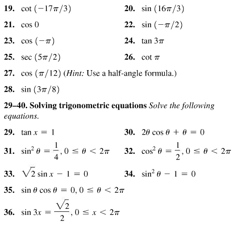 Solving Trigonometric Equations Half Angle - Tessshebaylo