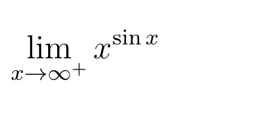 Solved limx→∞+xsinx | Chegg.com