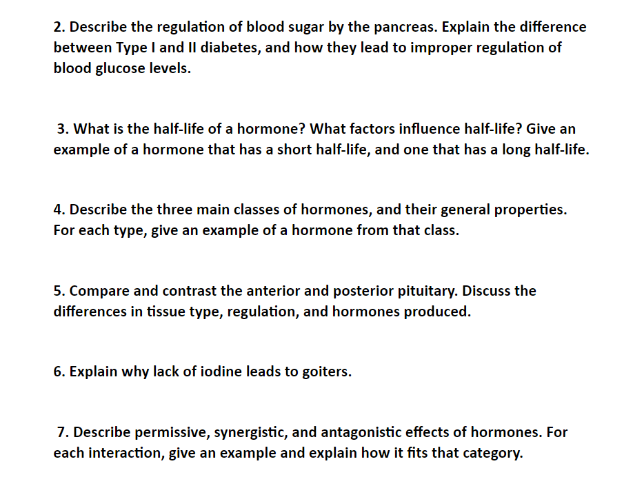 write an essay on blood sugar regulation