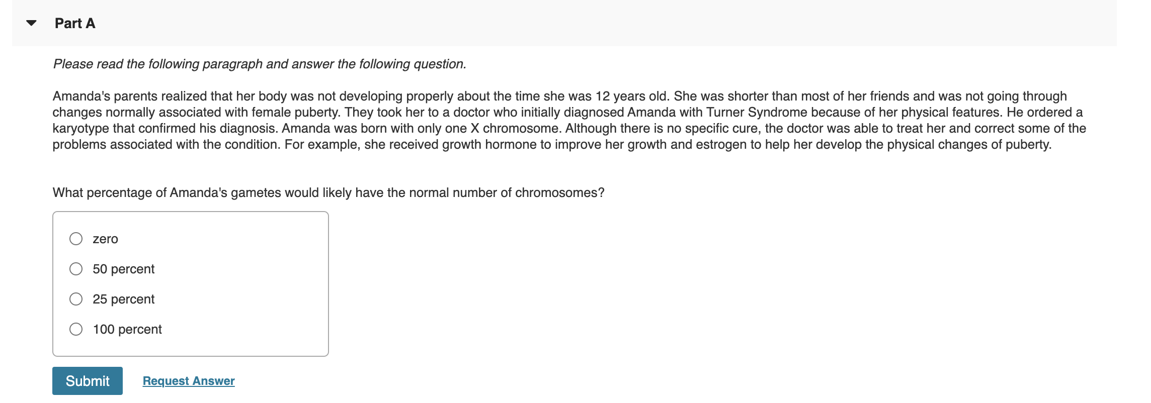 Solved Part A Please read the following paragraph and answer | Chegg.com